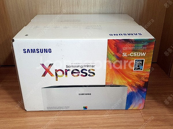(미개봉) 삼성 컬러 레이저 프린터(SL-C513W) / 무한 잉크젯 복합기(SL-T1680W)~*--0