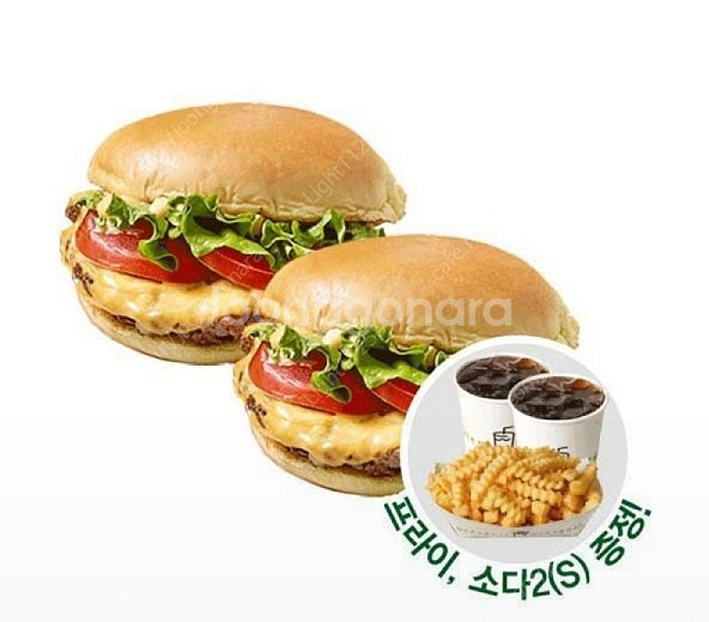 (쉐이크쉑) Shack 베스트 2인 세트 쉑쉑--1
