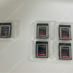 샌디스크 cfe-b, cfexpress type b, 소니 xqd 판매