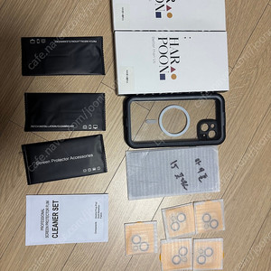 아이폰15+ 케이스 용품판매합니다