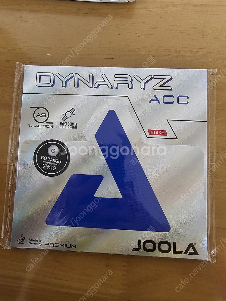 부산 JOOLA 다이너리츠 ACC 탁구 러버 적색 새상...--0