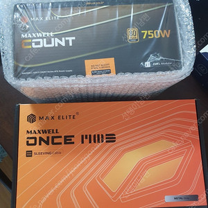 미개봉] 맥스엘리트 MAXWELL COUNT 750W 80PLUS GOLD 풀모듈러(슬리빙케이블 포함)
