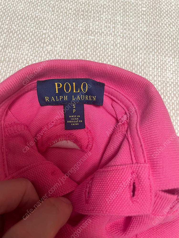 강아지 랄프로렌 폴로 정품 옷 판매합니다.--4