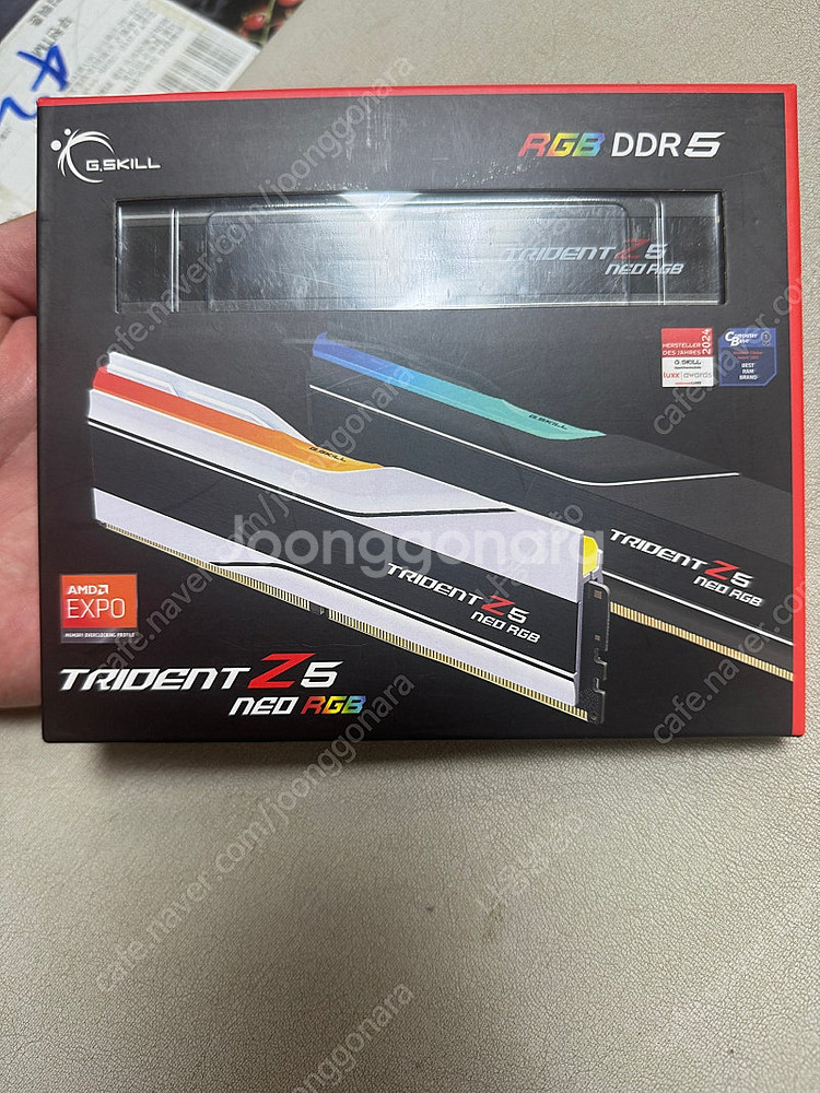ddr5 48gb 6000 cl26 (24gx2)팝니다--1