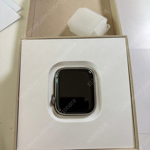 애플워치6 에디션 티타늄 실버 44mm 새제품