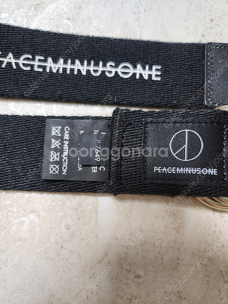 피스마이너스원 O링 벨트 판매합니다 피마원 지디 지드래곤--2