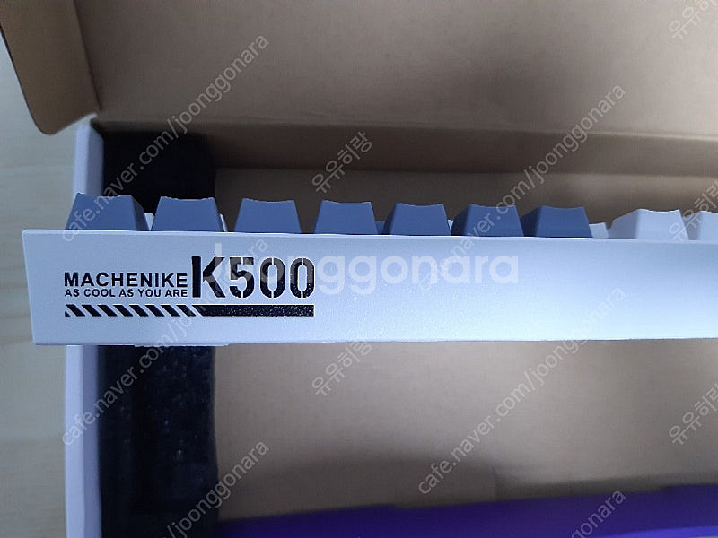 MECHANICAL K500적축 유선 기계식키보드+ 콕...--2