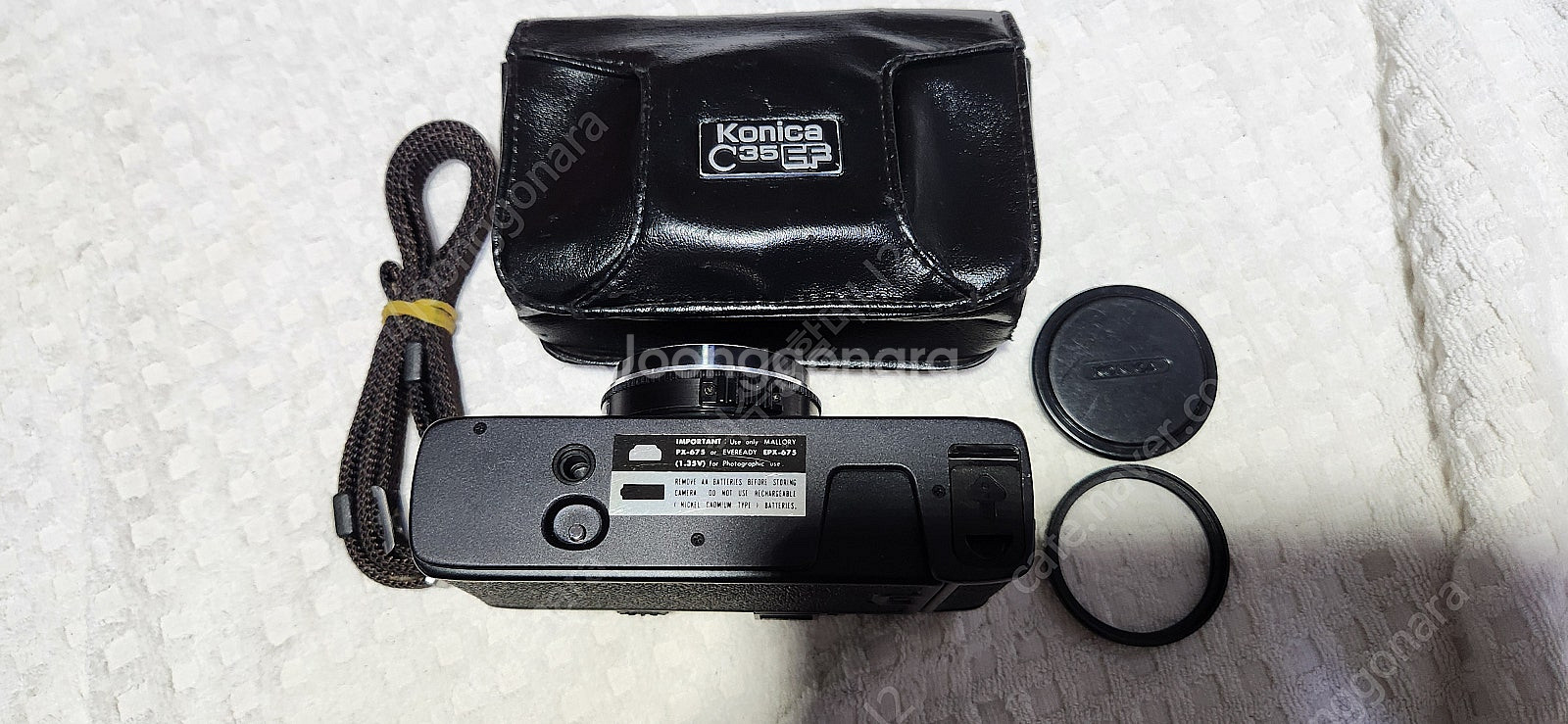 코니카 C35EF(A급), AA2개 전기능OK, 헥사논...--4