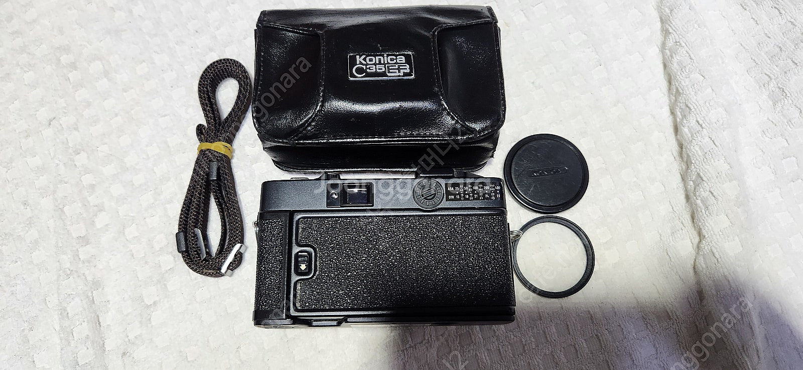 코니카 C35EF(A급), AA2개 전기능OK, 헥사논...--5
