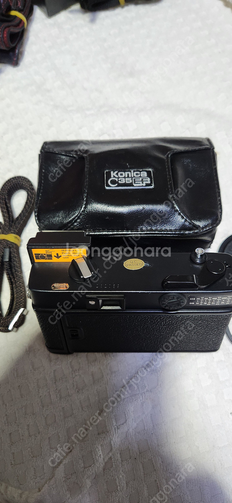 코니카 C35EF(A급), AA2개 전기능OK, 헥사논...--6