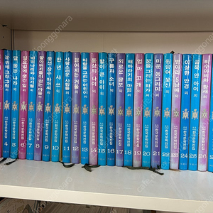 계몽사 소년소녀 한국문학전집 30권 완질 팝니다.