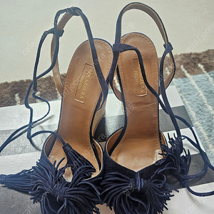 아쿠아주라 태슬 웨지힐 37사이즈