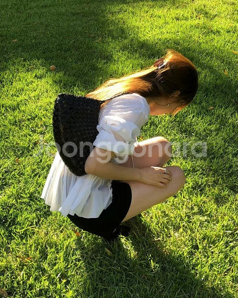 새상품) 온스 플리 블라우스(니드오브, 뮤렛)--1