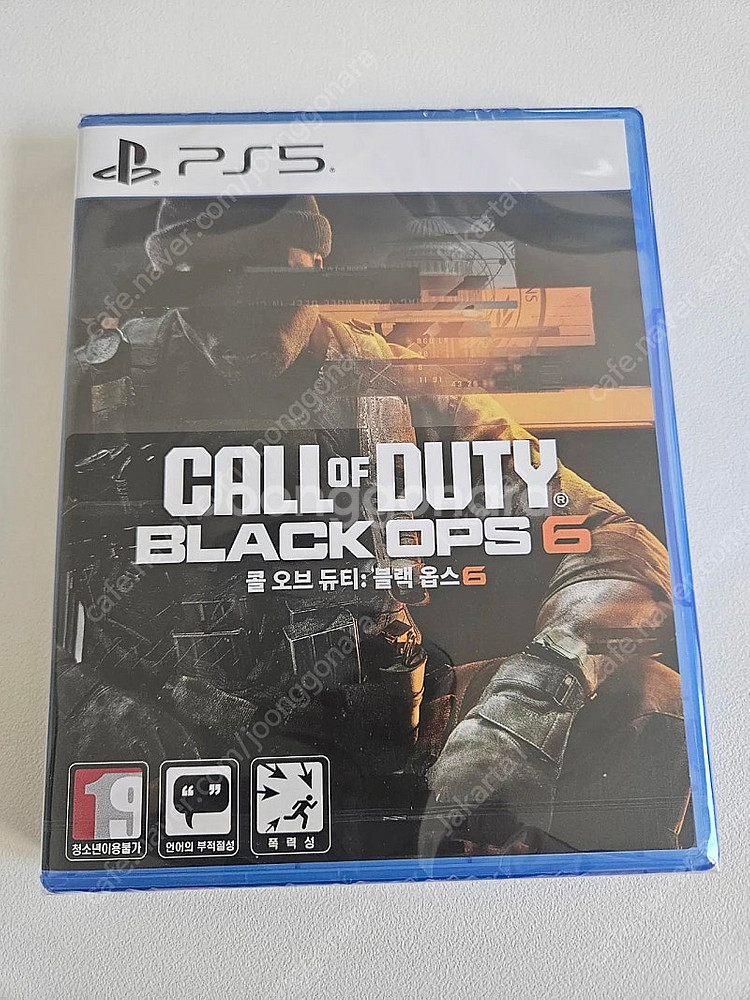 ps5 콜오브듀티 블랙옵스6 미개봉--0