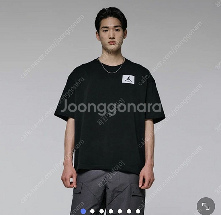 새상품) L 라지 공용 나이키 코리아 조던 플라이트 에...--8