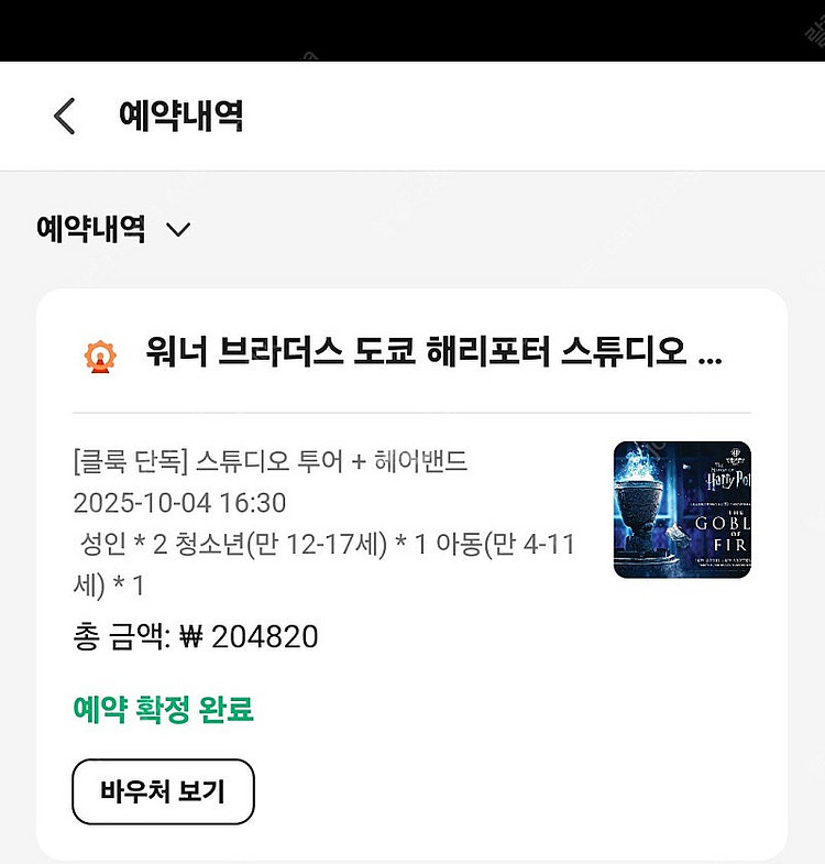 도쿄 해리포터 스튜디오+헤어밴드 10월4일 입장(성인2...--0