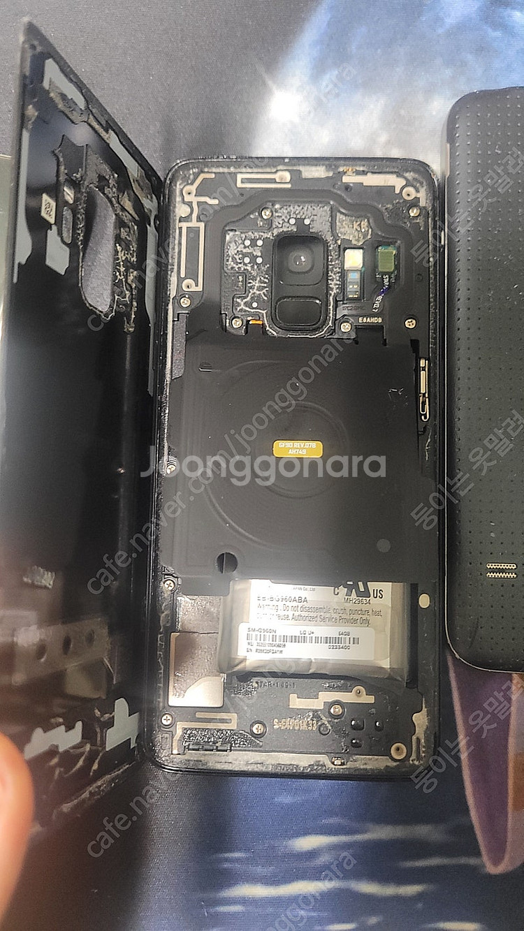 고장난 스마트폰 갤럭시s6 s7 s8 부품용 및 일괄 ...--4
