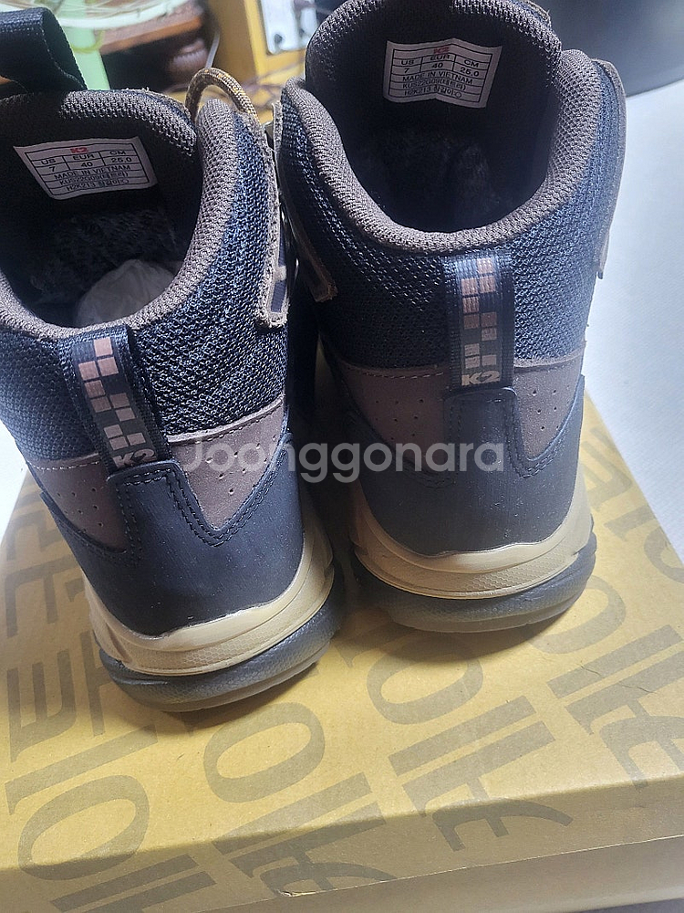 K2 고어텍스 등산화 250 (미사용)--8