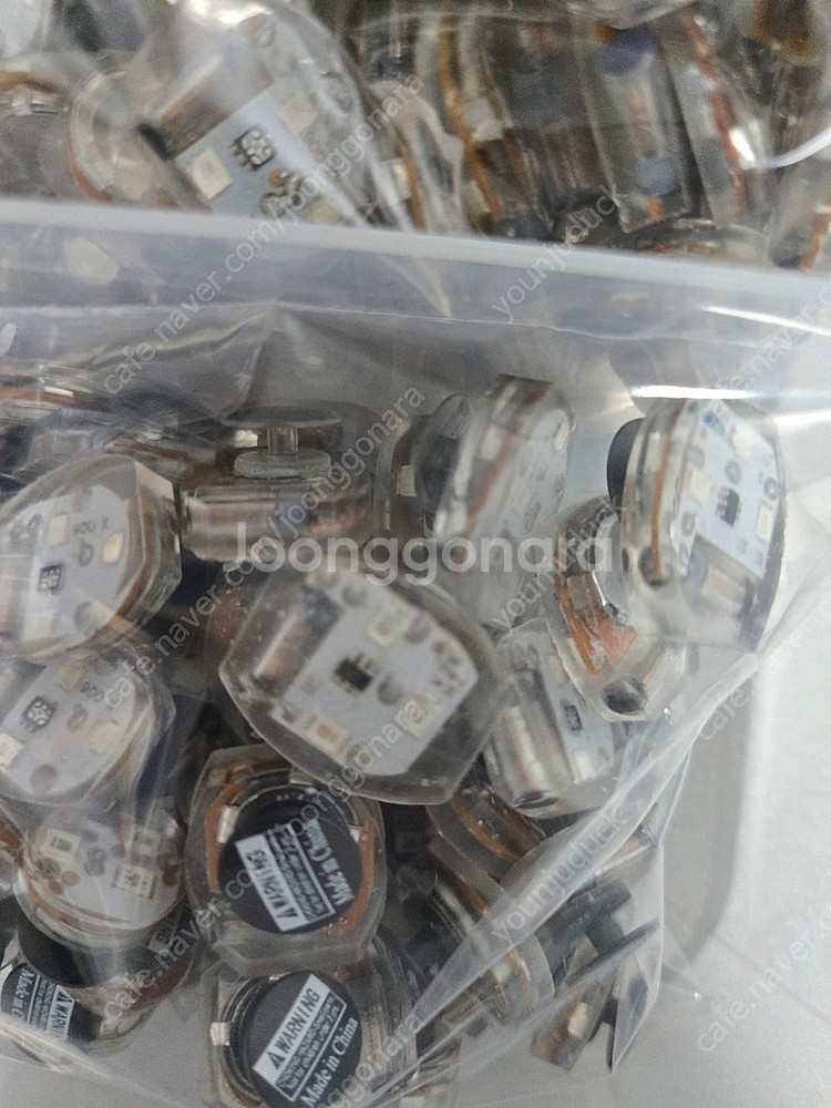 LED 지비츠재료 100개 크록스악세사리 부자재--2