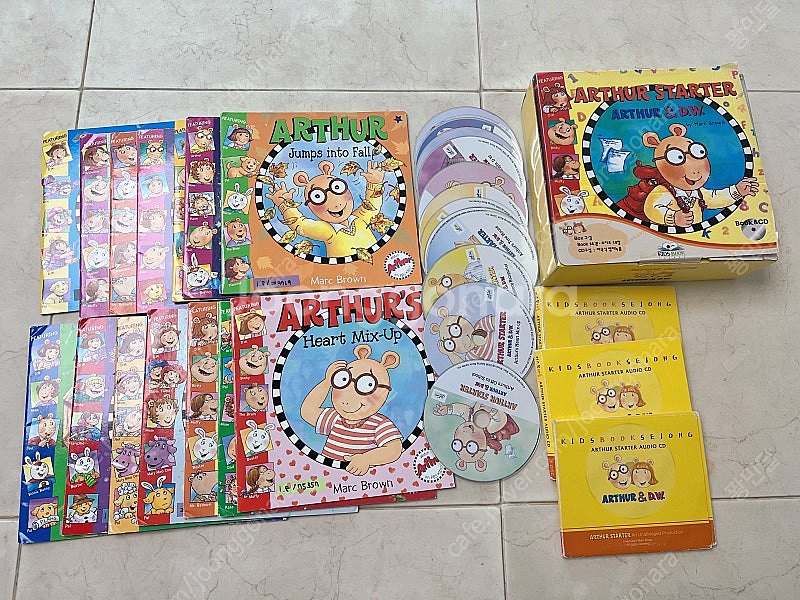 Arthur stater 14권(cd포함)--0