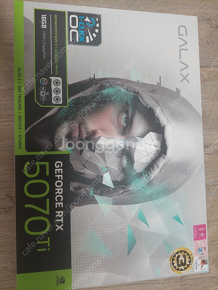 갤럭시 Galax 5070ti White oc 16gb--6