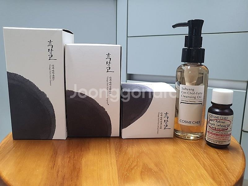 코스메쉐프 흑당고 에센스 앰플 크림 + 클렌징 오일 등...--0