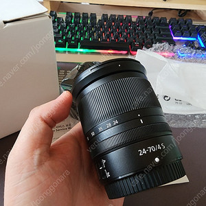 니콘 렌즈 24-70 F4 S렌즈