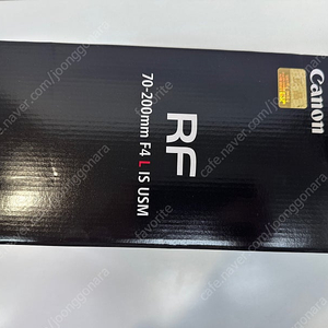 캐논 정품 알형아 팝니다 rf 70-200mm f4L is USM 팝니다
