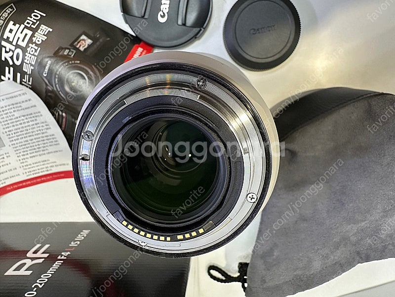 캐논 정품 알형아 팝니다 rf 70-200mm f4L ...--4