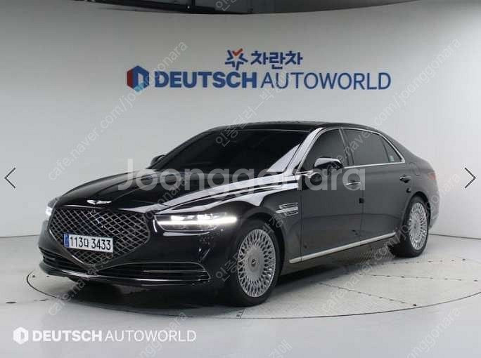 중고차 제네시스 G90 3.8 AWD 프리미엄 럭셔리 ...--0