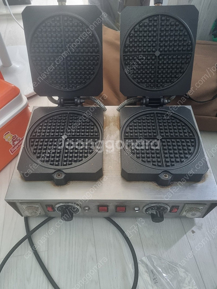 아메리칸 와플기계 + 쿠진아트 휘핑기 팝니다--0