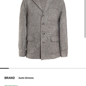 Justo gimeno 도네갈트위드 테바자켓 teba jacket