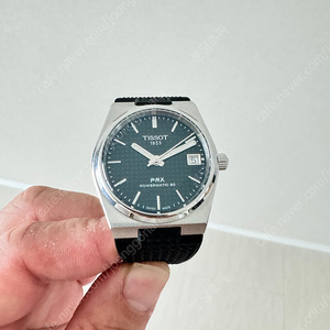 티쏘 PRX 36mm 녹판 오토메틱 7월 구매제품 판매 합니다