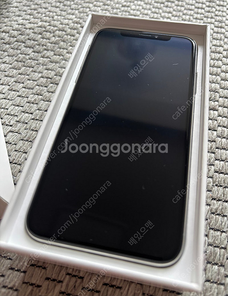 iphone x 10 텐 256기가 실버 아이폰--2