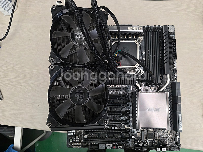 ASUS X99-E WS+i7-6850k+쿨러마스터 수...--3