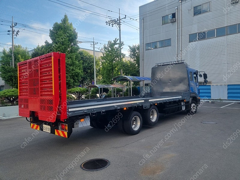 대우 프리마 4.5톤 접이식 자동사다리 장착 (농기계 운반차량)--3