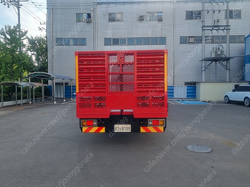 대우 프리마 4.5톤 접이식 자동사다리 장착 (농기계 운반차량)--4