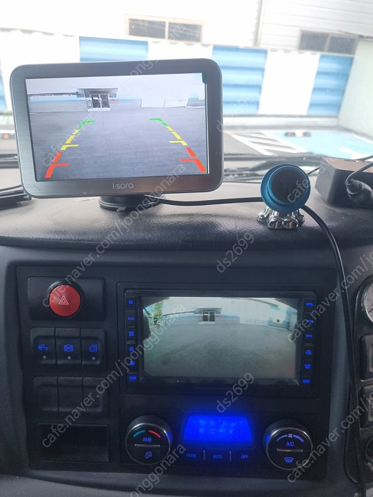 대우 프리마 4.5톤 접이식 자동사다리 장착 (농기계 운반차량)--9