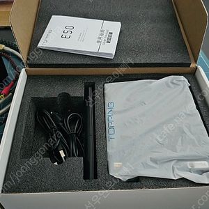 토핑E50 dac , 리니어 5v , 리니어 12v , 파워케이블 , 스피커케이블 판매합니다