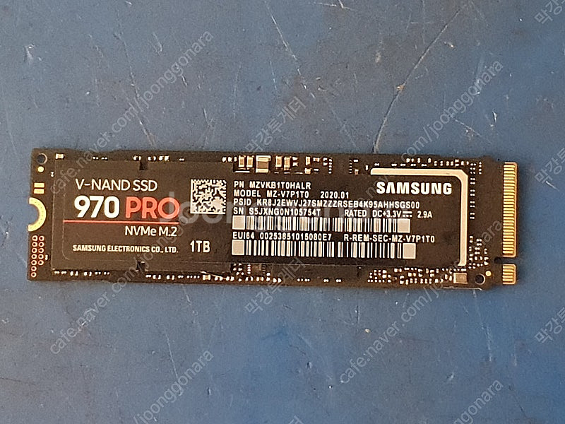 삼성 nvme 970 pro 1t--0