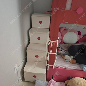 일룸 팅클팝 2층침대쓰이는 계단서랍장