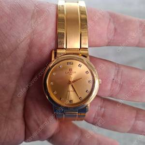 LANGS 18K 금장 시계