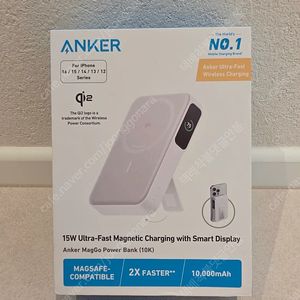 ANKER MagGo 보조배터리 화이트 미개봉 새상품