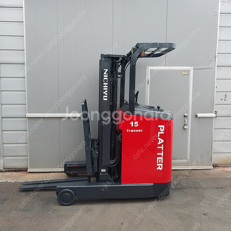 니찌유 중고전동지게차 1.5톤 3단 4500MM 싸이드...--0