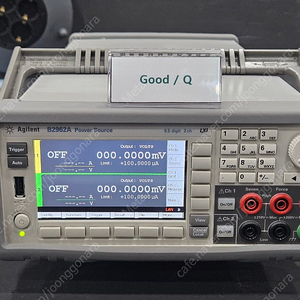 Agilent N2962A 저노이즈 파워소스 (Source Meter) 중고 A급 판매