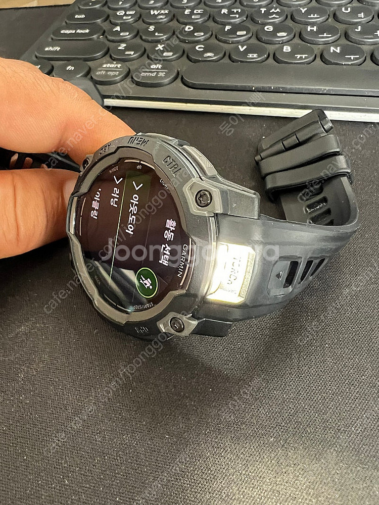 가민 인스팅트3 AMOLED 블랙 45mm--2