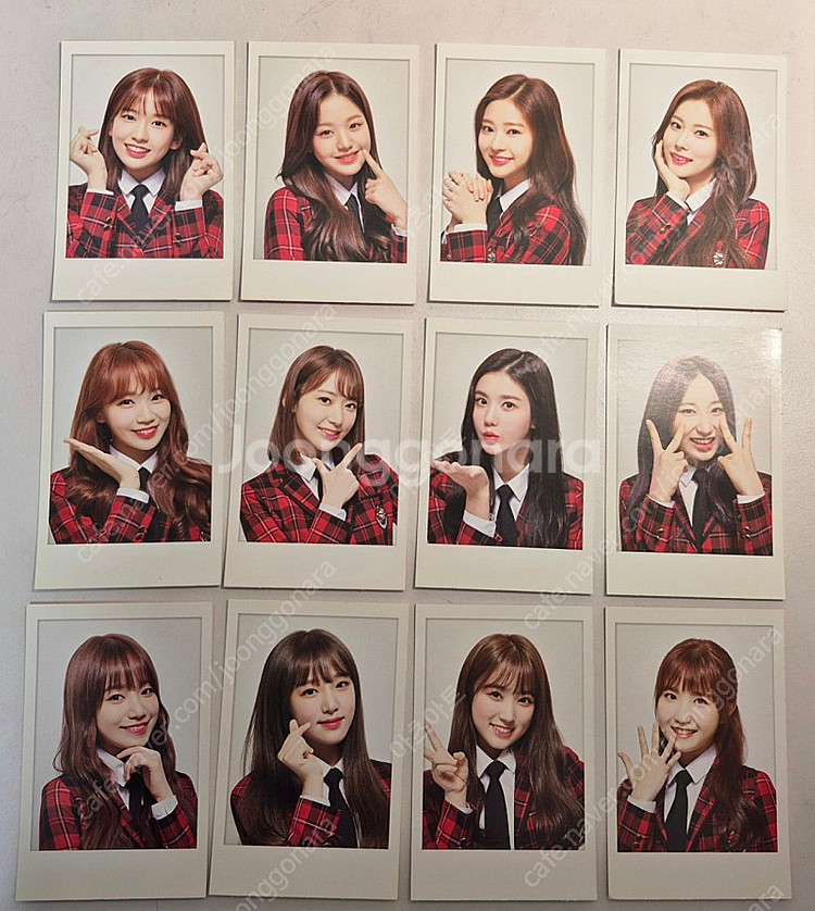 (정품) 희귀 아이즈원 포카 굿즈 12종 일괄 판매!--0