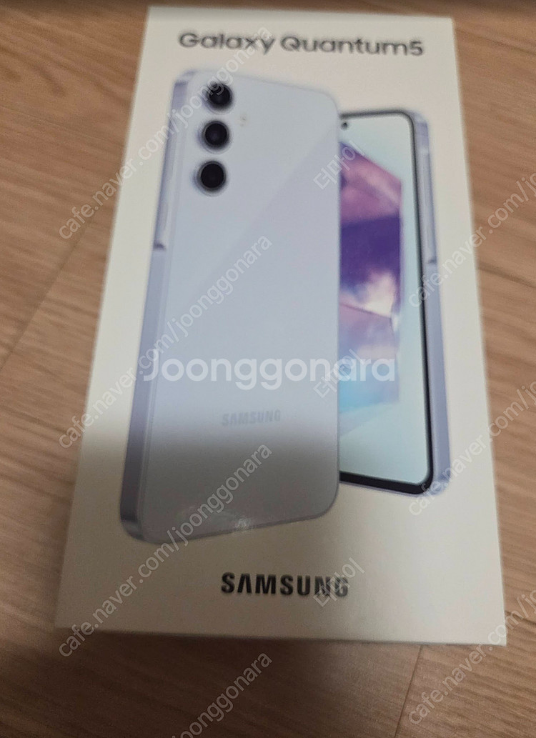 삼성 갤럭시 skt 퀀텀5 a556 화이트 128gb ...--0