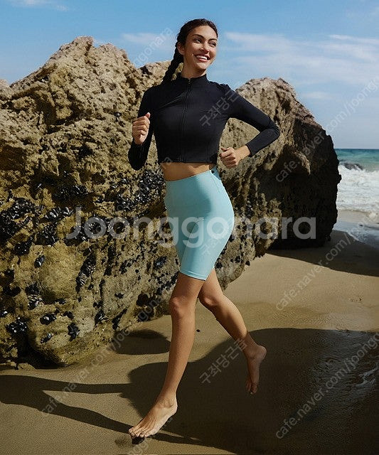 안다르 수영복, 크롭래쉬가드, 스윔숏// 발리비키 탱키니--3