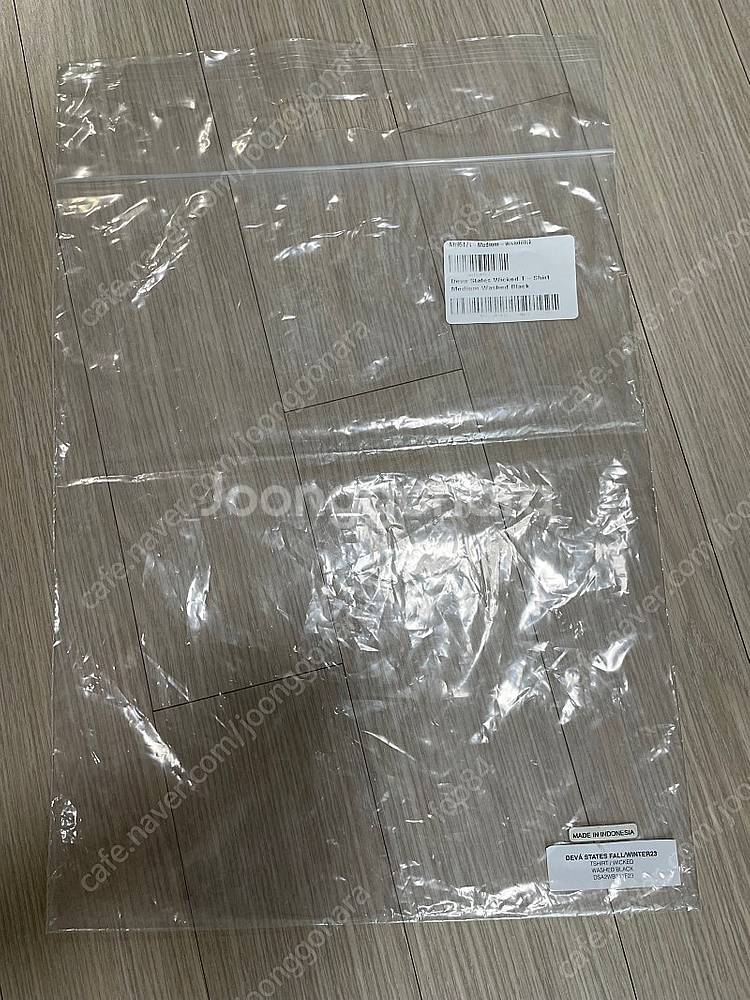 [미착용 새제품] DEVA STATES WICKED T-Shirt, Washed Black, M size, DEVA...--7